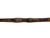 Brown Antique Dog Head With Beady Eyes Hand Carved Folk Art Walking Stick Cane For Sale - Image 8 of 9