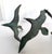 Figurative Patinated Cast Iron Sculpture For Sale - Image 3 of 6