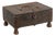 Vintage Indian Teakwood Small Box For Sale