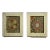 Pair of Antique Suzani Wall Hanging For Sale