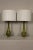 Glass Late 20th Century Scallop Murano Table Lamps - a Pair For Sale - Image 7 of 11