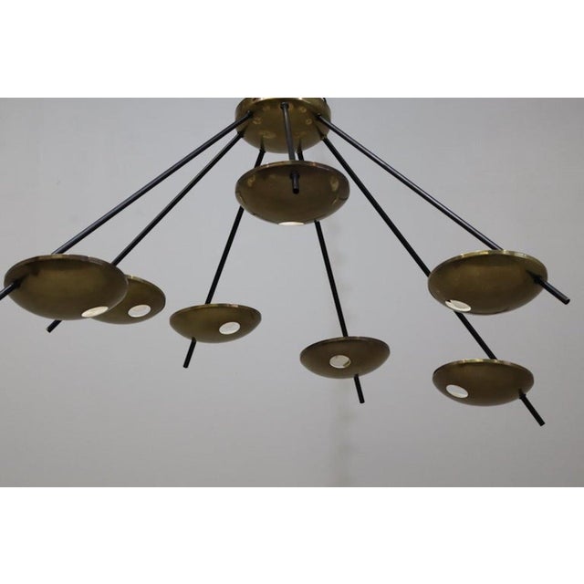 Model 1036 Ceiling Lamp from Stilnovo, 1950s For Sale - Image 10 of 13