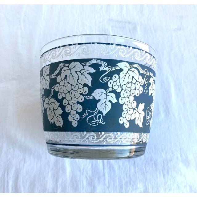 Hazel-Atlas Vintage Hazel Atlas Grape Leaves Atc41 Ice Bucket For Sale - Image 4 of 9