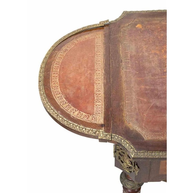 Napoleon III Opening Side Table, Mid-19th Century For Sale - Image 11 of 12