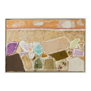 Josie Merck, Stone Wall, Framed