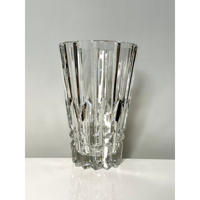 Crystal Vase by Rogaška Kristal, Yugoslavia, 1970s For Sale - Image 11 of 13