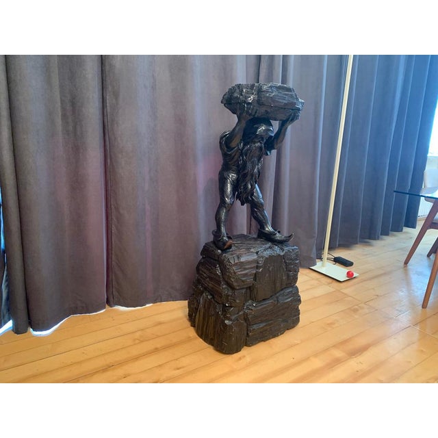Swiss Artist, Black Forest Gnome or Dwarf, Late 19th Century, Limewood For Sale - Image 3 of 18