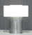 1960s Italian Glass and Aluminum Table Lamp Made in Italy For Sale - Image 5 of 8