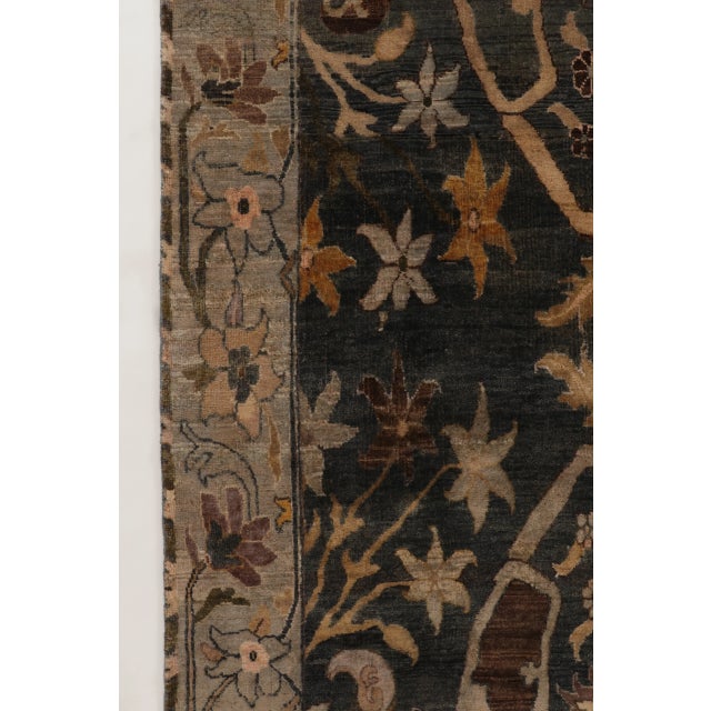 Textile Contemporary Bidjar Style Floral Wool Rug by Rug & Kilim, India For Sale - Image 7 of 11