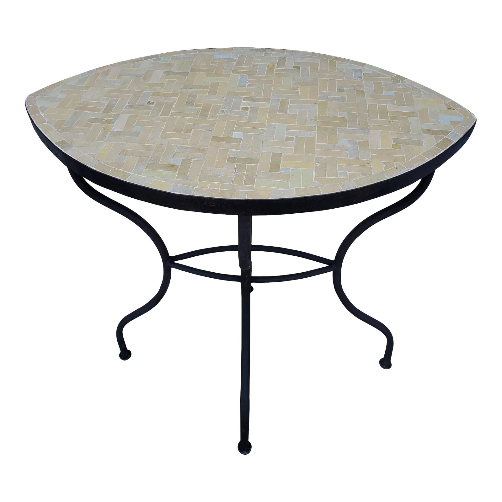 Natural Moroccan Mosaic Console Table Chairish