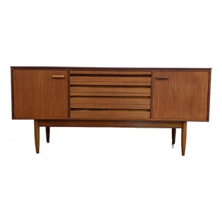 Vintage Mid Century Modern Teak Credenza by White & Newton, Attributed For Sale