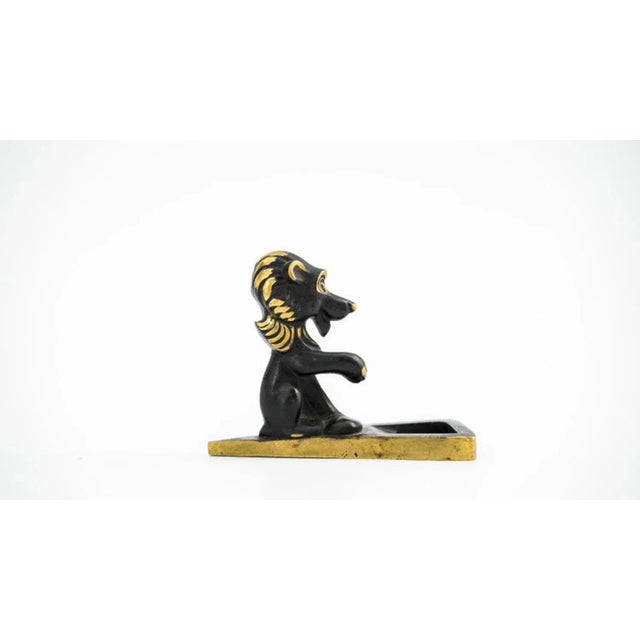 Black Lion Bottle Opener by Richard Rohac, Vienna, 1950s For Sale - Image 8 of 9