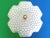 Mid Century Frosted Glass Flower Flush Light For Sale - Image 6 of 18