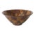 1950's Studio Made Mottled Pottery Decorative Bowl For Sale
