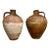 Glazed Olive Oil Amphora Jugs- A Pair For Sale