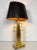 Metal Vintage Regency Brass Golden Table Lamp from WKR, Germany, 1980s For Sale - Image 7 of 15