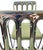 Vintage Mid Century Chromcraft Cantilever Armchairs With Olive Green Upholstery, a Pair Circa 1970 For Sale - Image 11 of 12