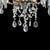 1940s Vintage French Louis XV Style Crystal & Gilt Bronze 5-Light Chandelier C1940 For Sale - Image 5 of 7