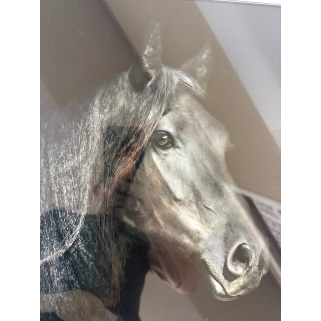 Terry Kirkland Cook Friesian Ster Mare Brechtsje Acrylic Print For Sale - Image 10 of 12