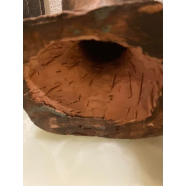 Vintage Italian Painted Chalkware Bust For Sale - Image 12 of 13