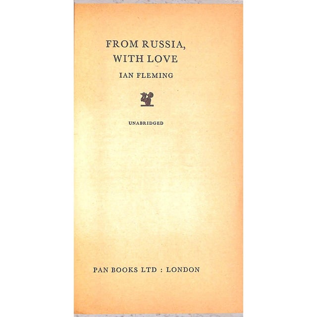 1960s "From Russia, With Love" 1963 Fleming, Ian For Sale - Image 5 of 5