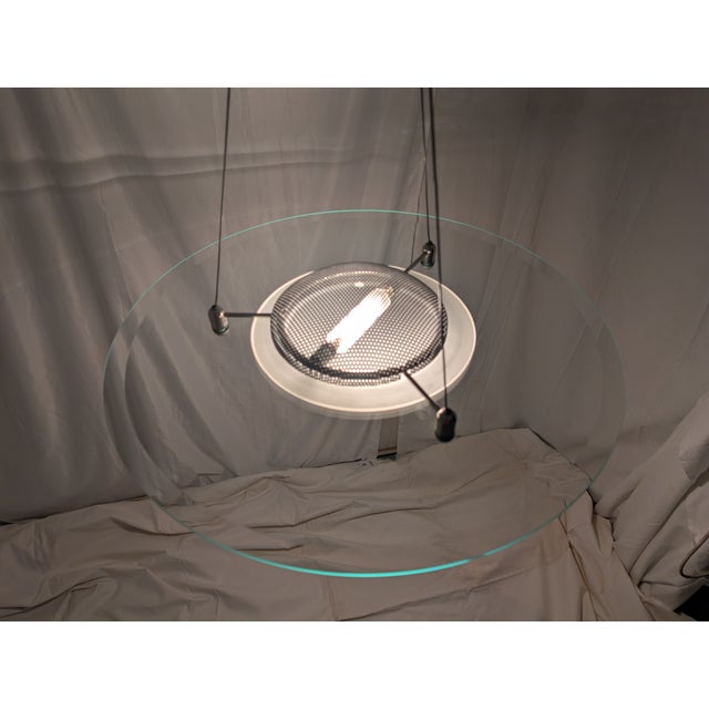 Glass Pendant Lamp, 1970s For Sale - Image 9 of 11