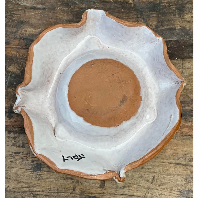 Vintage Italian Hand Painted Leopard Bowl For Sale - Image 12 of 12