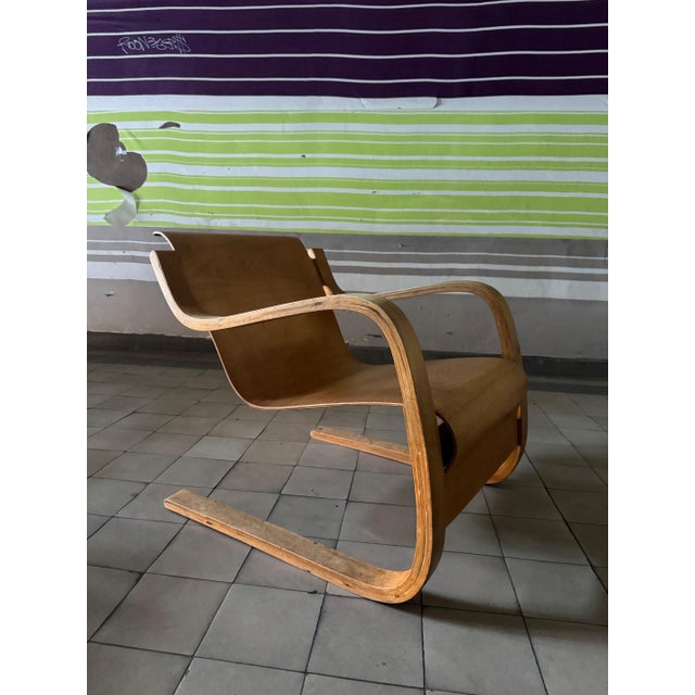 Small Paimio 42 Prewar Chair by Alvar Aalto, 1930s, in Flawless conditions. Designed 1920 to 1949 I have official proof of...