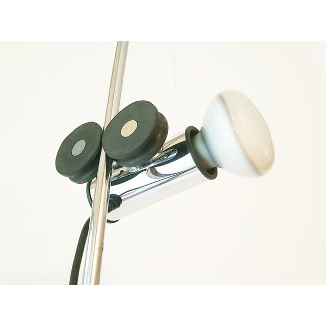 Chrome Plated Metal Molla Floor to Ceiling Lamp from Lumenform, 1970s For Sale - Image 14 of 18