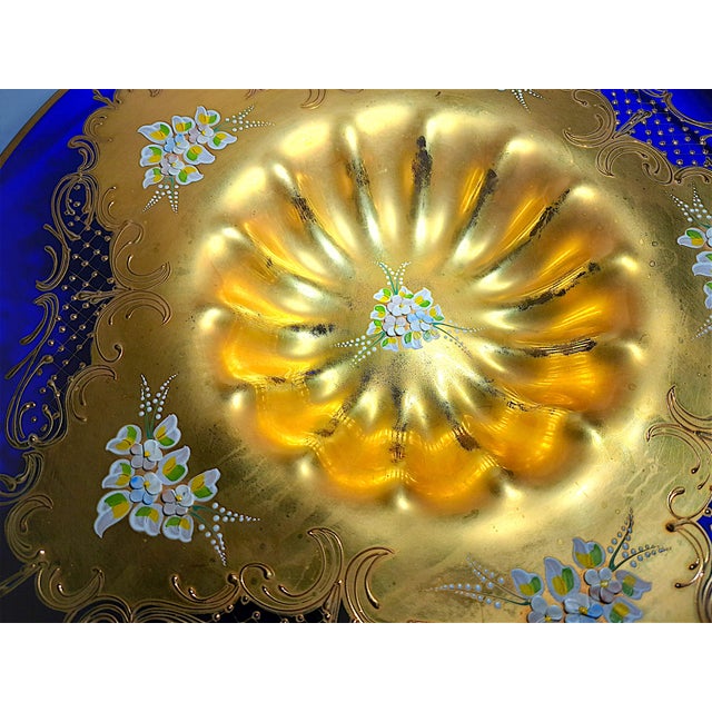 1960s Murano Glass Centerpiece with Tre Fuochi from Manifattura di Murano, 1960s For Sale - Image 5 of 8