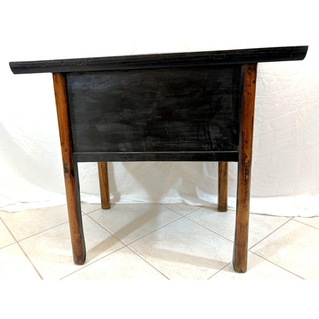 Antique Asian Elm Ming Style Console/ Altar Table For Sale - Image 17 of 18