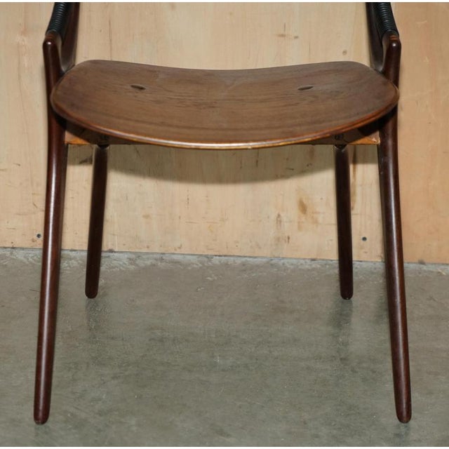 Model 71 Dining Chairs by Arne Hovmand Olsen for Mogens Kold, 1959, Set of 6 For Sale - Image 13 of 18