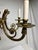 Brass Tassel Chandelier with six arms. Nice details in casting, Made in Spain in the mid 20th century. New cream colored...