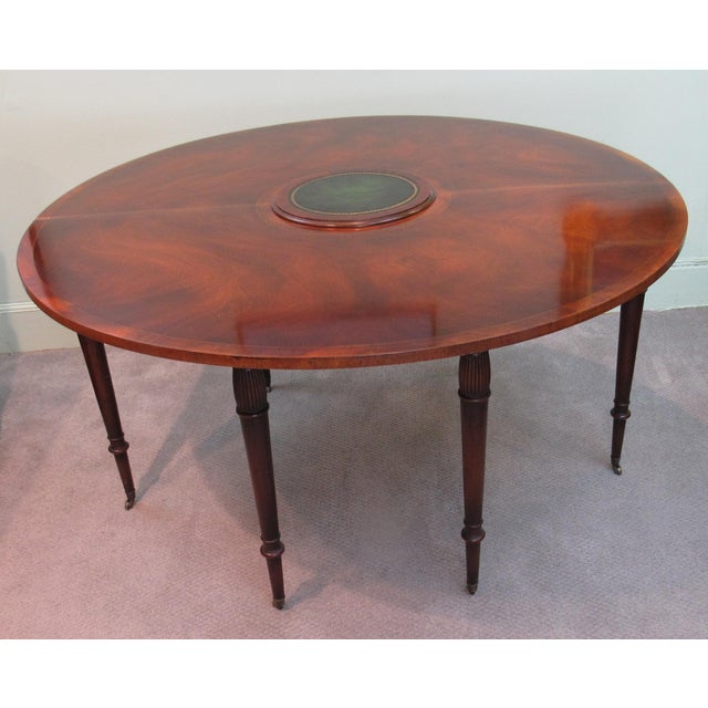1940s Sheridan Style Folding Round Game Table Chairish