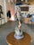 Neoclassical French "Le Travail" Hammership Spelter Sculpture by Francois Moreau, Circa 1900 For Sale - Image 3 of 12
