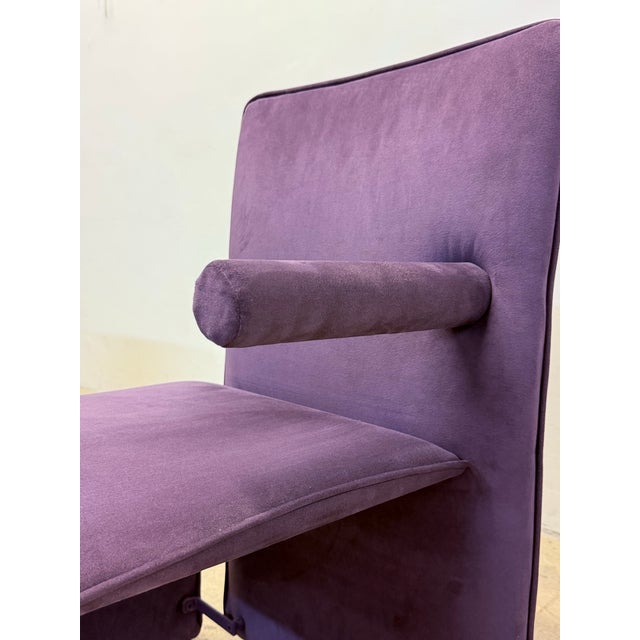 Maurizio Salvato Postmodern Point Chairs for Saporiti Italia - Set of Four For Sale - Image 10 of 12