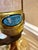 1980s Postmodern Novelty Crystal Corp. Shell Grotto Glass & Lucite Table Lamps - A Pair For Sale - Image 9 of 12