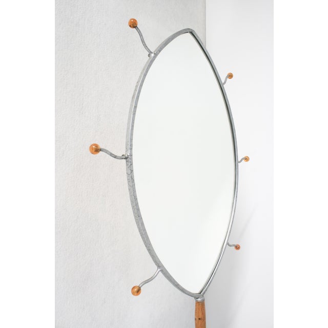 Postmodern Hallway Console or Vanity Table Mirror, 1990s For Sale - Image 6 of 11