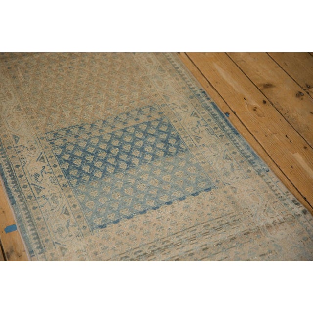 1950s Vintage Persian Mir Sarouk Boteh Wool Runner For Sale In New York - Image 6 of 12