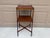 Early 20th Century Berkey & Gay Mahogany Faux Bamboo Two-Tier Side Table For Sale - Image 12 of 14