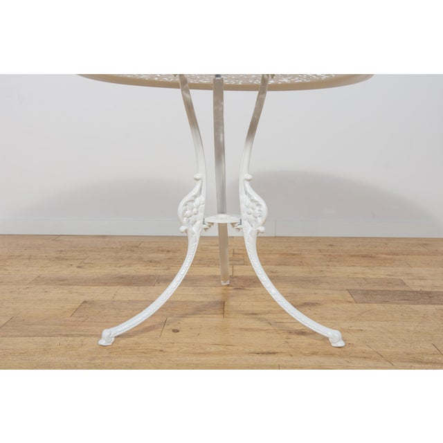 Victorian Aluminium Garden Dining Set, United Kingdom, 1950s, Set of 5 For Sale - Image 10 of 18