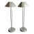 Vintage Chrome Buffet Lamps - a Pair For Sale