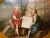Red 18th Century French “Four Arts” Allegorical Paintings After Carle Van Loo For Sale - Image 8 of 18