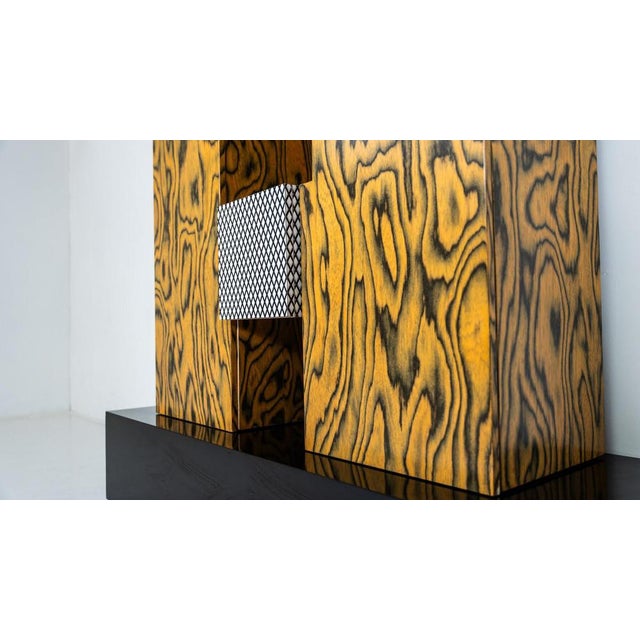 Storage Unit with Light and Mirror by Studio Mundici for Area Casa, 1980s For Sale - Image 4 of 10