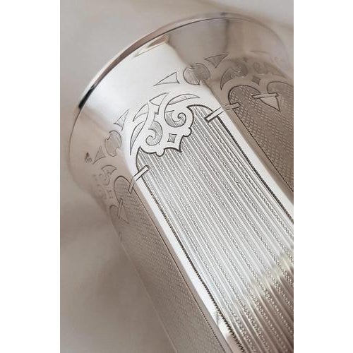 Antique Russian Silver Beaker by Pyotr Abrosimov, Moscow, 1880s For Sale - Image 12 of 18