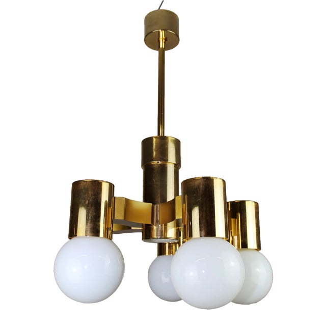 Chandelier by Gaetano Sciolari for Sciolari, 1960s For Sale