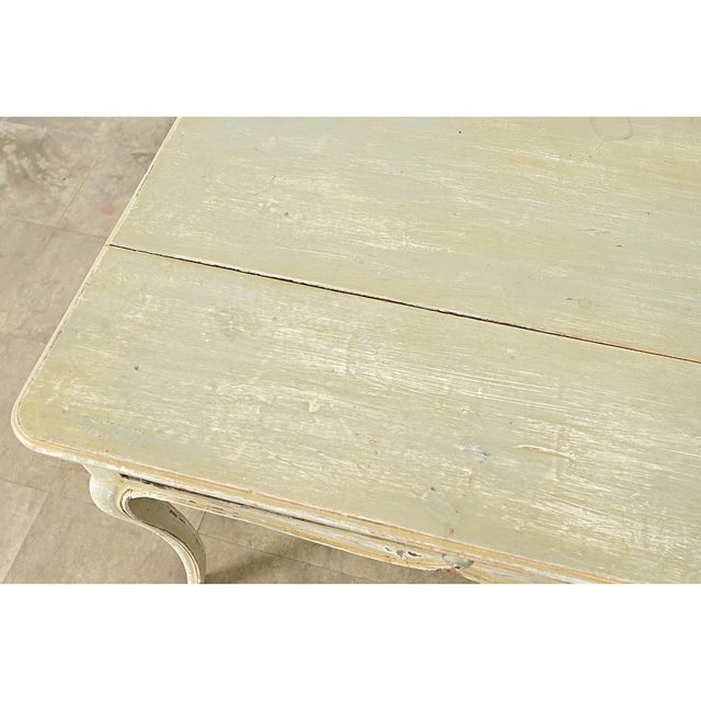 French 18th Century Louis XV Period Painted Table For Sale - Image 11 of 12