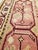 Antique Oushak Carpet, Handmade Oriental Rug, Pale Green, Coral, Taupe and Cream For Sale - Image 15 of 16