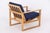 Blue Model 2256 Lounge Chairs in Oak and Fabric by Børge Mogensen for Fredericia, Set of 2 For Sale - Image 8 of 18