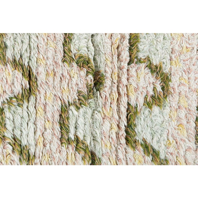 1940s Vintage Swedish Pile Rug by Sigvard Bernadotte at Doris Leslie Blau For Sale - Image 5 of 8